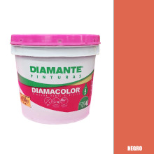 PINTURA VINILICA DIAMACOLOR NARANJA BASICO 4 LITROS INTERIOR Y EXTERIOR LAVABLE.