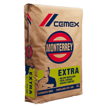 BULTO DE CEMENTO MONTERREY GRIS 50 KILOS CEMEX 