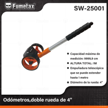 ODOMETRO DOBLE RUEDA DE 4 PULG SW-25001