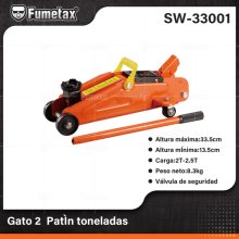 GATO PATIN HIDRAULICO 2 TONS SW-33001