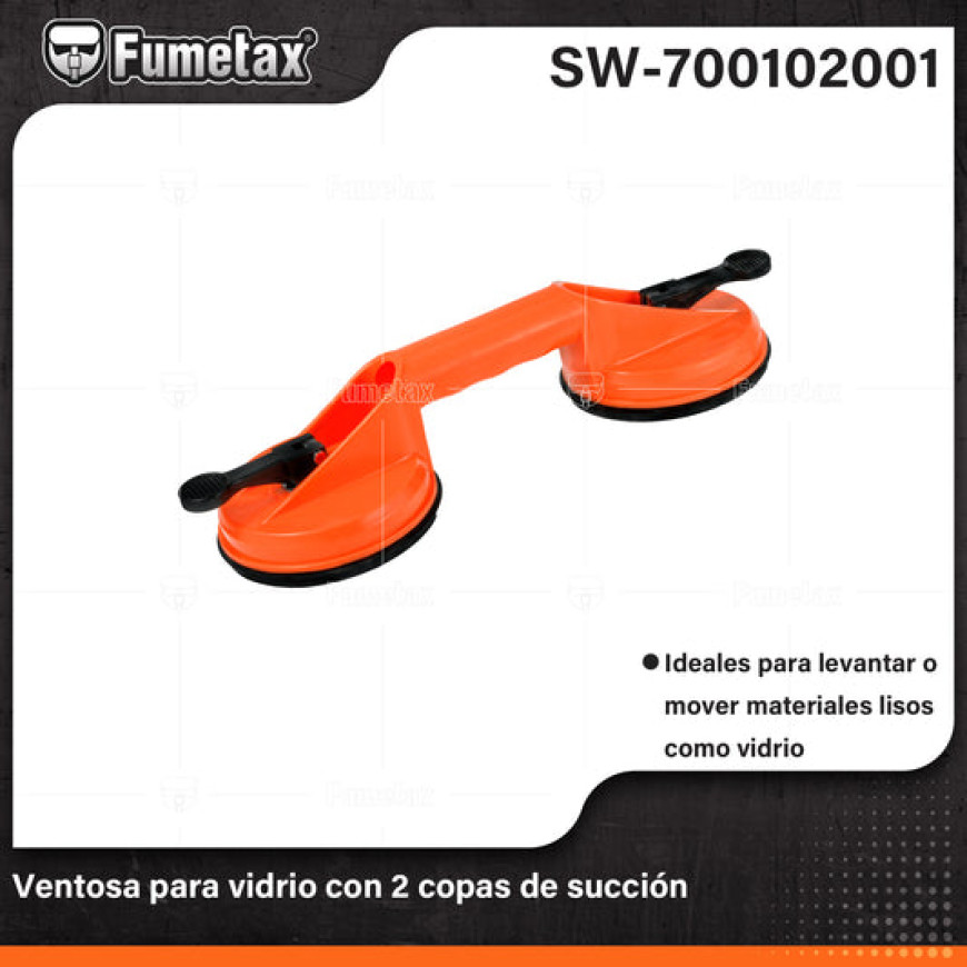 VENTOSA P/VIDRIO 2 COPAS SW-700102001