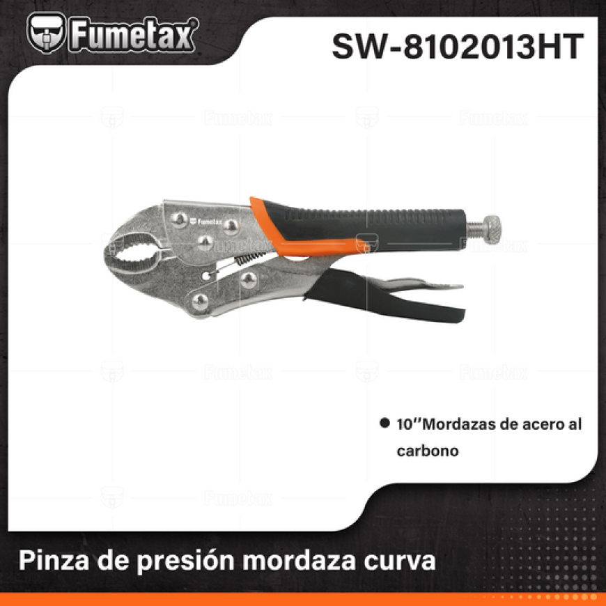 PINZA PRESION CURVA 10PULG SW-8102013HT