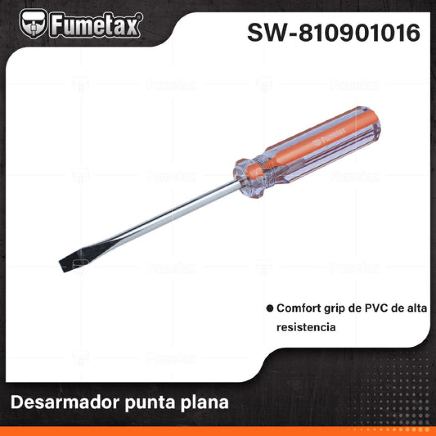 DESARMADOR PUNTA PLA. 1/4X6 SW-810901016