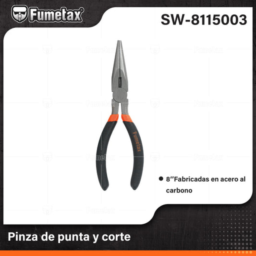 PINZA DE PUNTA Y CORTE 8 PULG SW-8115003