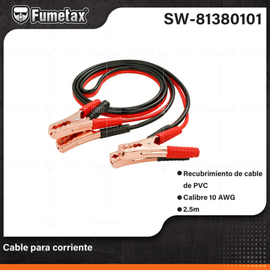 CABLES PASA CORRIENTE 2.5MTS SW-81380101