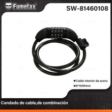 CANDADO CABLE COMB 1 MTO SW-81460108