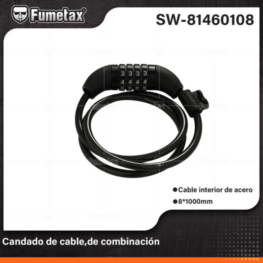 CANDADO CABLE COMB 1 MTO SW-81460108