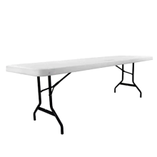 MESA RECTANGULAR PLASTICO DE 2.40 MX