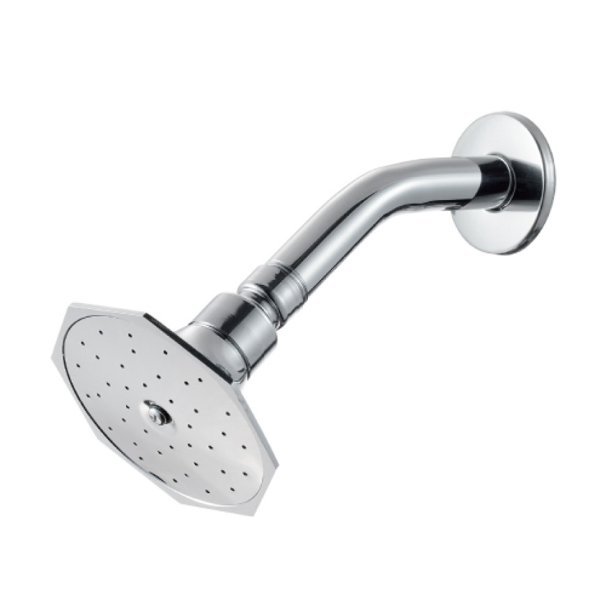 REGADERA OCTAG CROMO 3-1/2 PULG SP-50005