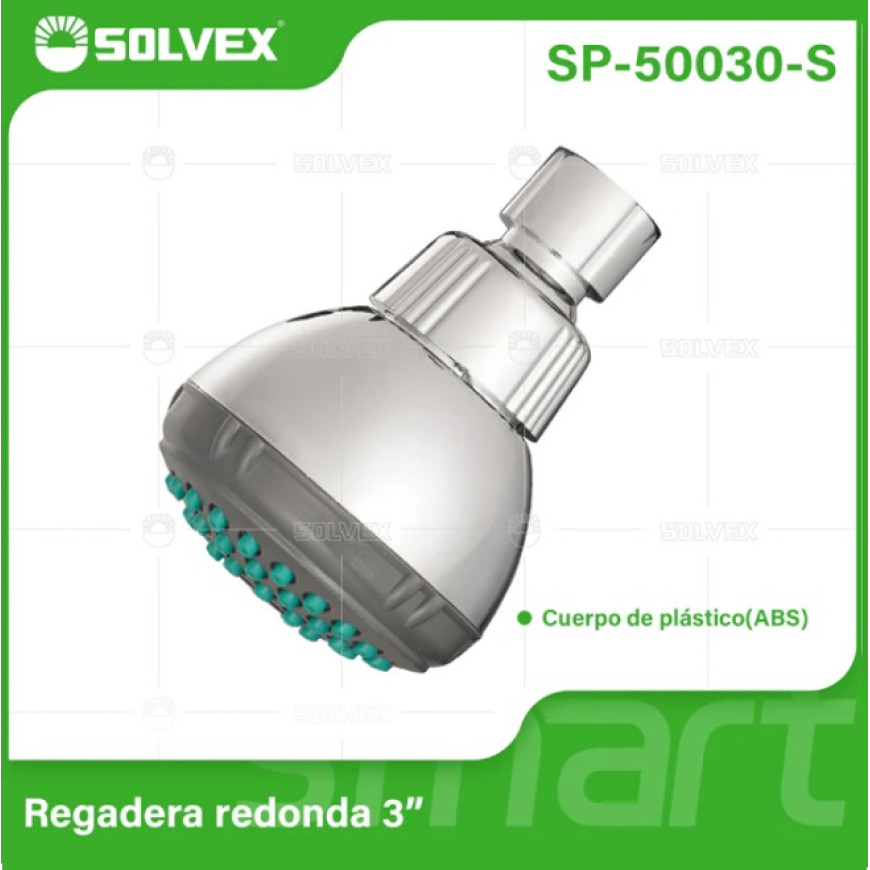 REGADERA VERDE OSCURA ANTISARRO 3 PULG